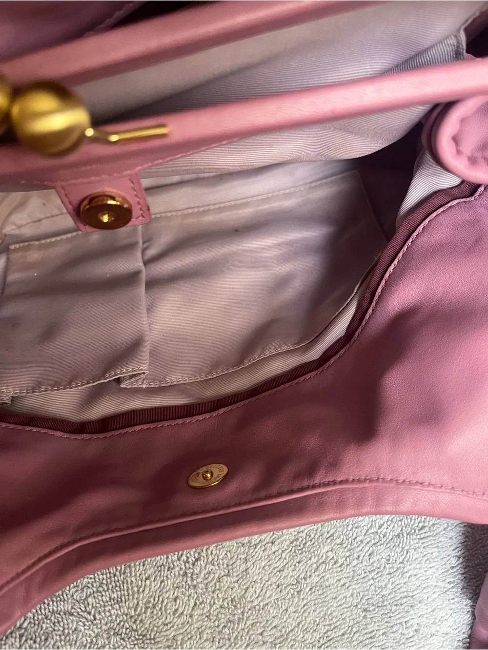 Coach Parker Kisslock Hobo Shoulder Bag 2008 134378 - Picture 12 of 14